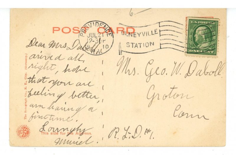 RI - Providence. Westminster & Weybosset Streets  ca 1905