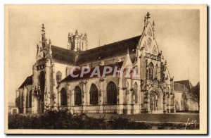 Postcard Old Brou Church Bourg View d & # 39Ensemble