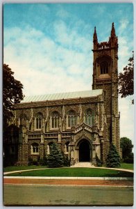 Vtg Fairhaven Massachusetts MA Unitarian Memorial Church 1960s View Postcard