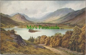 Cumbria Postcard - Grasmere From Red Bank, Artist Edward.H.Thompson RS37205