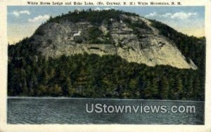White Horse Ledge, Echo Lake - White Mountains, New Hampshire NH Postcard