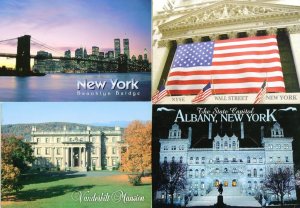 NEW YORK: Lot of (4) Modern View Picture Postcards (Continental 4X6)