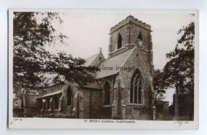 cu1626 - St Peter's Church , Cleethorpes , Lincolnshire - postcard