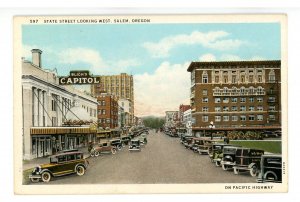 OR - Salem. State Street looking West