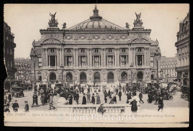 Paris - Opera de la Station du Metropolitan