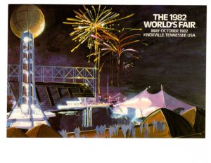 1982 World's Fair, Knoxville Tennessee, Fireworks, Sunsphere