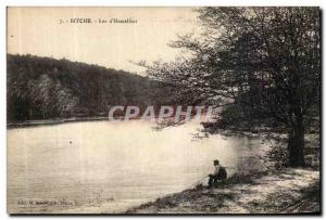 Old Postcard Bitche Lake of Hasselfurt