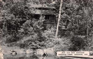 Rockwynn Ontario Canada Rockwynn Lodge Cottage Real Photo Postcard J80542