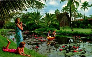 Lihue, Kauai, Hawaii - The Coco Palms Resort - in 1966