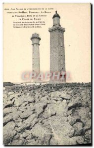 Old Postcard Lighthouse Lighthouses of the & # 39embouchure Loire Pornichet S...