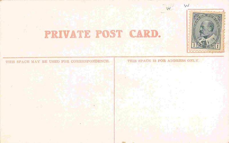 Grand Hotel Yarmouth Nova Scotia Canada 1910c postcard