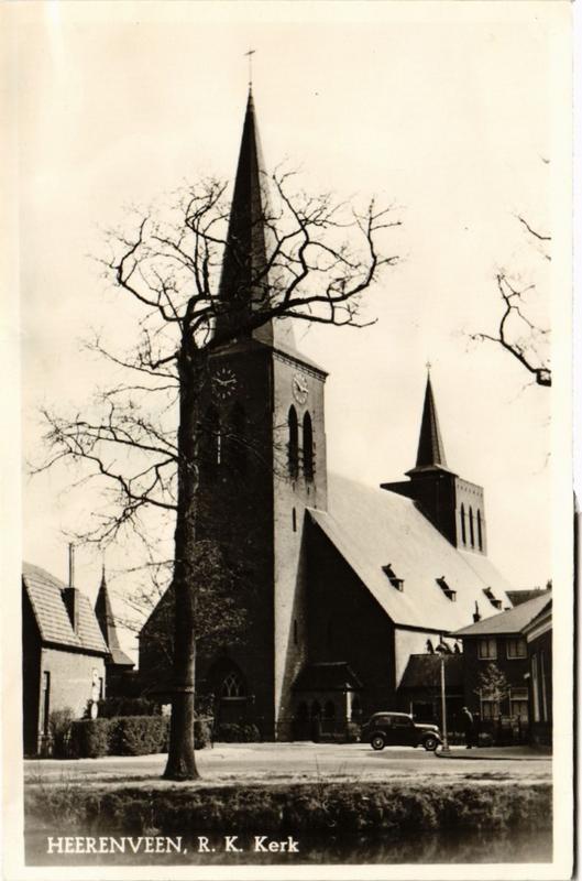 CPA AK HEERENVEEN R.K. Kerk NETHERLANDS (604627)