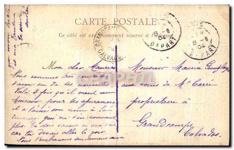 Old Postcard Pornichet Rocks Congrigou