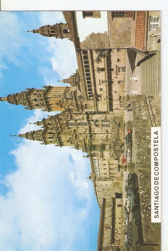 Postal 045618 : Santiago de Compostela. Catedral. Fachada del Obradoiro (sigl...