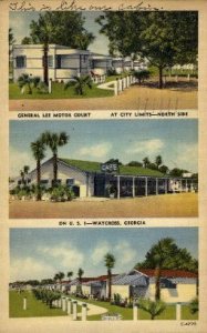 General Lee Motor Court - Waycross, Georgia GA  