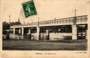 CPA ELBEUF Le Pont de fer (416394)