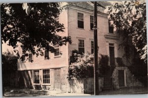 Whistler's Boyhood Home, Stonington CT Vintage Postcard V29