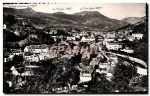 Old Postcard The Auvergne La Bourboule West General View