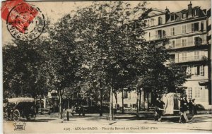 CPA AIX-les-BAINS Place du Revard et Grand Hotel d'Aix (1191305)