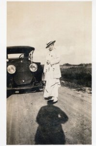 Peter Cohen 1920 Gelatin Silver Print Classic Car V&A Photo Postcard