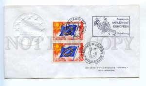 418299 FRANCE Council of Europe 1975 year Strasbourg European Parliament COVER