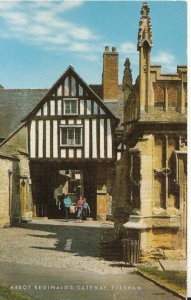 Worcestershire Postcard - Abbot Reginald's Gateway - Evesham - Ref TZ5595