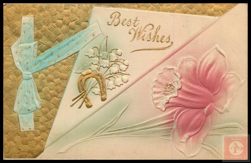 Best Wishes / Greetings (Embossed)