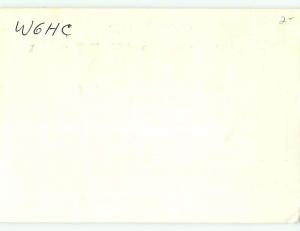 1976 vintage QSL CB HAM RADIO CARD Buenos Aires ARGENTINA s0410