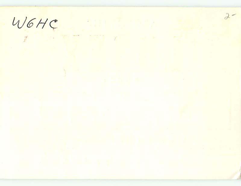 1976 vintage QSL CB HAM RADIO CARD Buenos Aires ARGENTINA s0410