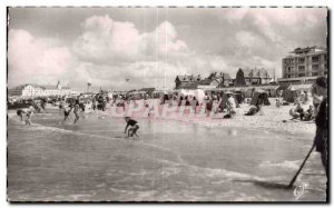 Old Postcard-BERCK BEACH - The beach at high tide