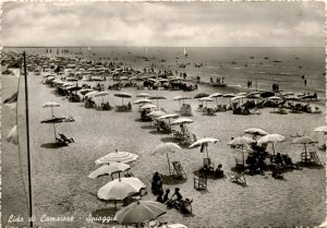 Lido di Camaiore, Italy, Miss Mary G. Gilles, Massachusetts, USA Postcard