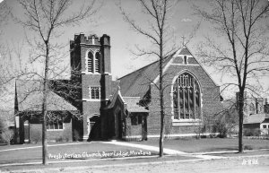 RPPC Presbyterian Church, Deer Lodge, Montana 1947 Vintage Postcard