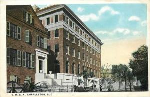 SC-CHARLESTON-YMCA BUILDING-TOWN VIEW-EARLY-R69695