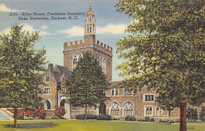 Kilgo House, Freshman Dormitory, Duke University Durham, North Carolina NC