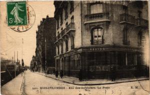 CPA BOIS-COLOMBES Rue des Aubépines-La Poste (413584)