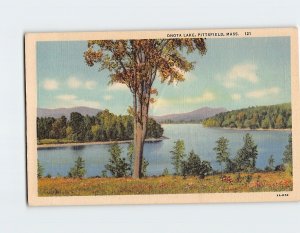 Postcard Onota Lake, Pittsfield, Massachusetts