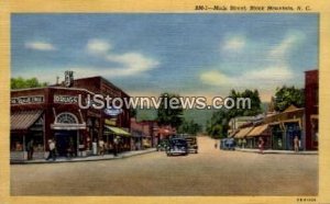 Main Street in Black Mountain, North Carolina