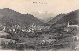 Digne France Scenic View Antique Postcard (J38422)