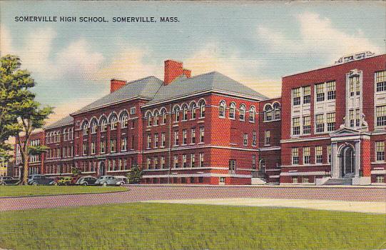 Massachusetts Somerville High School 1942