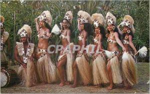  Los bailarines modernos de Tahitian de la Tarjeta Postal de TahitÃ­ daÃ±aron