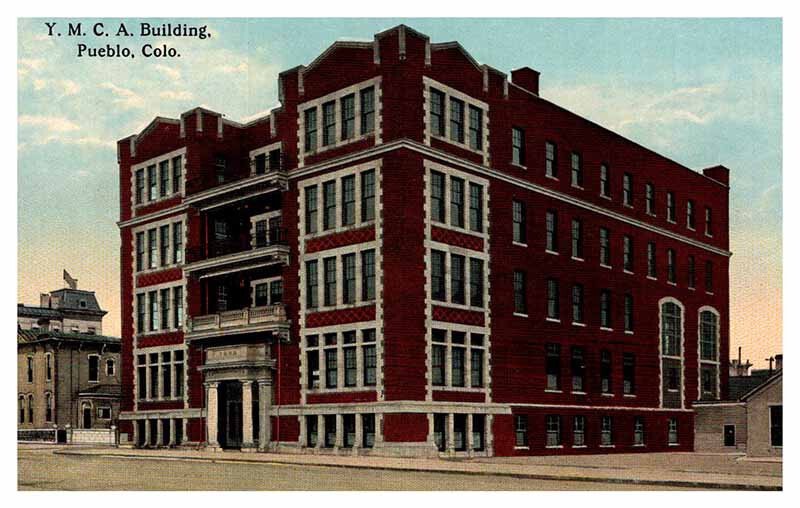 Postcard HOTEL SCENE Pueblo Colorado CO AR8209