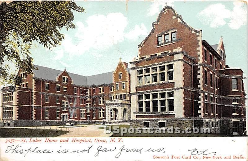 St. Lukes Home & Hospital Utica, New York United States New York