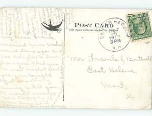 Divided-back LIBRARY SCENE Center Harbor - Near Meredith & Laconia NH AF1781