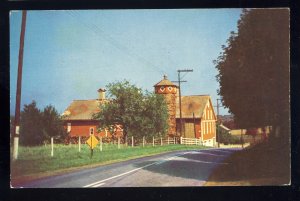 Meyersdale, Pennsylvania/Penn/PA Postcard, Red Barn In Somerset County