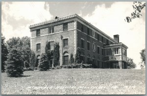 MONTICELLO IA McDONALD HOSPITAL VINTAGE REAL PHOTO POSTCARD RPPC