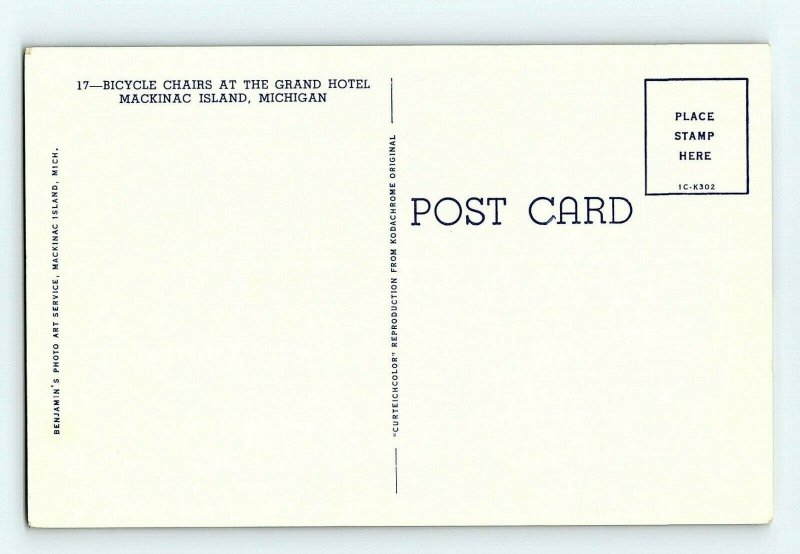 Lot of 3 Vintage Mackinal Island, Michigan Postcard P151 