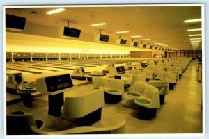 LAS VEGAS, Nevada NV ~ Bowling Alley SHOWBOAT LANES -PBA Casino 4x6 Postcards