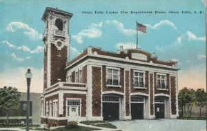 SIOUX FALLS South Dakota 1923 Center Fire Department Home