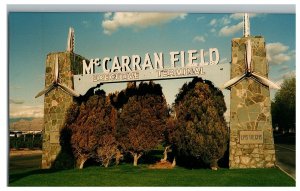 McCarran Field Executive Terminal Airport Postcard