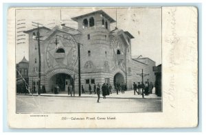 1907 Galveston Flood, Coney Island, Brooklyn New York NY Postcard